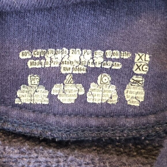 Syracuse Orange Mens Hoodie Sweatshirt Size XL Pullover Long Sleeve Casual Navy - Picture 5 of 7